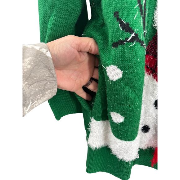 Snowman Tunic Sweater Large - Picture 3 of 6